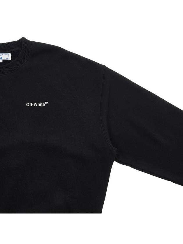 Caravaggio Arrow Sweatshirt Black - OFF WHITE - BALAAN 6