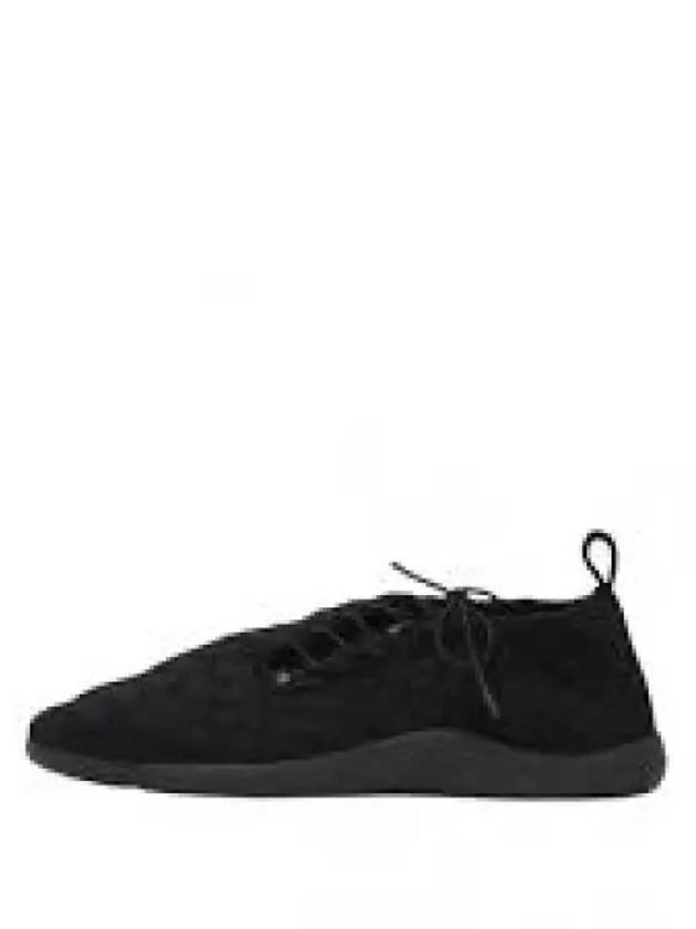 Men's Intrecciato Low Top Sneakers Black - BOTTEGA VENETA - BALAAN 2