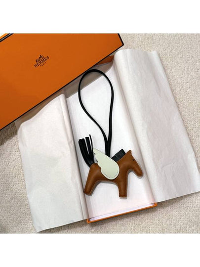 Charm calfskin lambskin Rodeo Pegasus PM decoration - HERMES - BALAAN 2