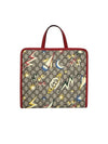 605614 GG logo PVC space tote bag - GUCCI - BALAAN 3