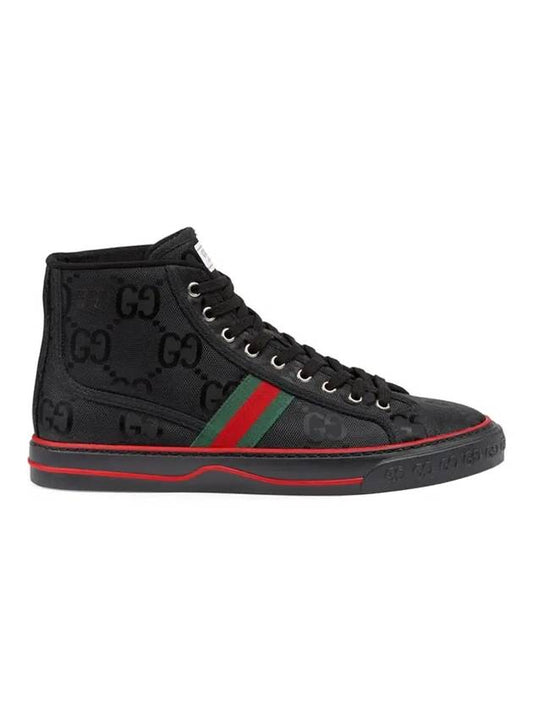 Off The Grid High Top Sneakers Black - GUCCI - BALAAN 1