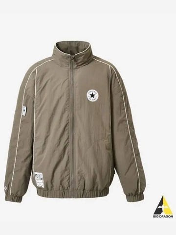 Retro Sports Padded Jacket CLASSIC TAUPE - CONVERSE - BALAAN 1