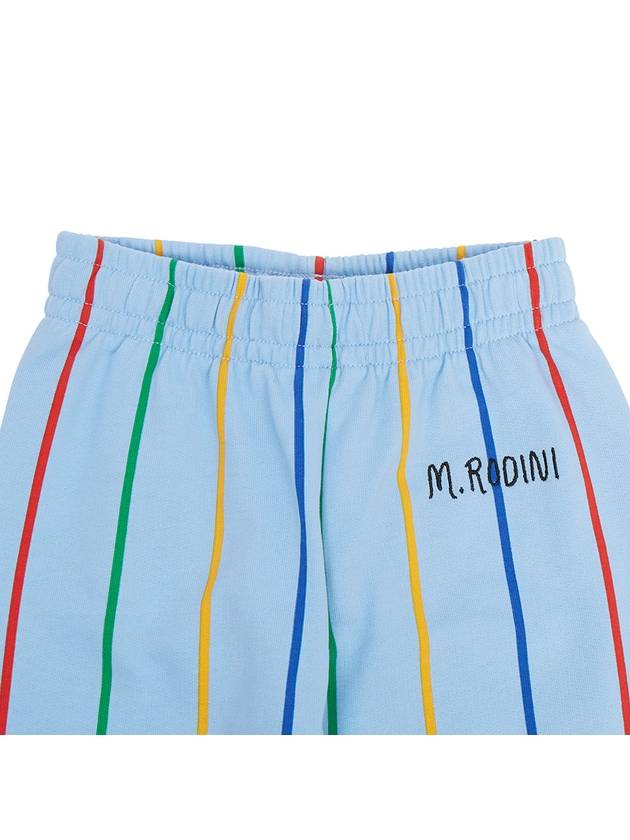 Striped kids sweatpants 2363012260 BLUE - MINI RODINI - BALAAN 3