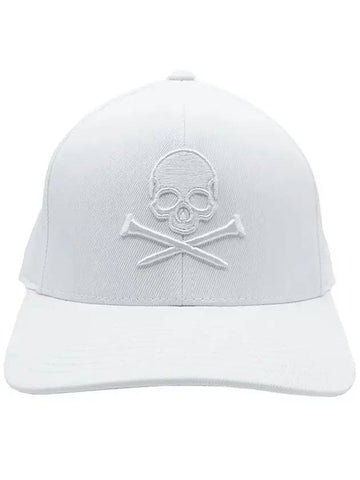 Killer TS Skull Embroidery Snapback Snow - G/FORE - BALAAN 1