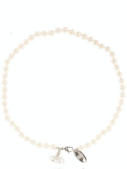 Simonetta Pearl Necklace Silver - VIVIENNE WESTWOOD - BALAAN 2