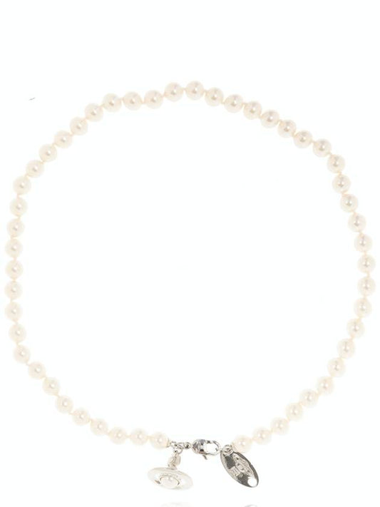 Simonetta Pearl Necklace Silver - VIVIENNE WESTWOOD - BALAAN 2