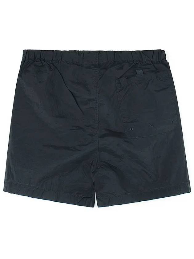 Wappen Patch Nylon Metal Swim Shorts Dark Grey - STONE ISLAND - BALAAN.