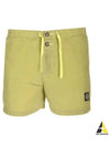 Swimming Nylon Trunk Shorts Lemon Green - STONE ISLAND - BALAAN 2