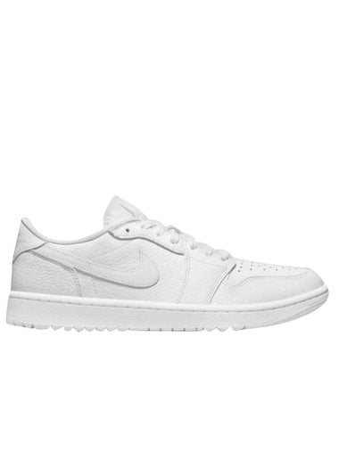 Air Jordan 1 Golf Low Top Sneakers Triple White - NIKE - BALAAN 1