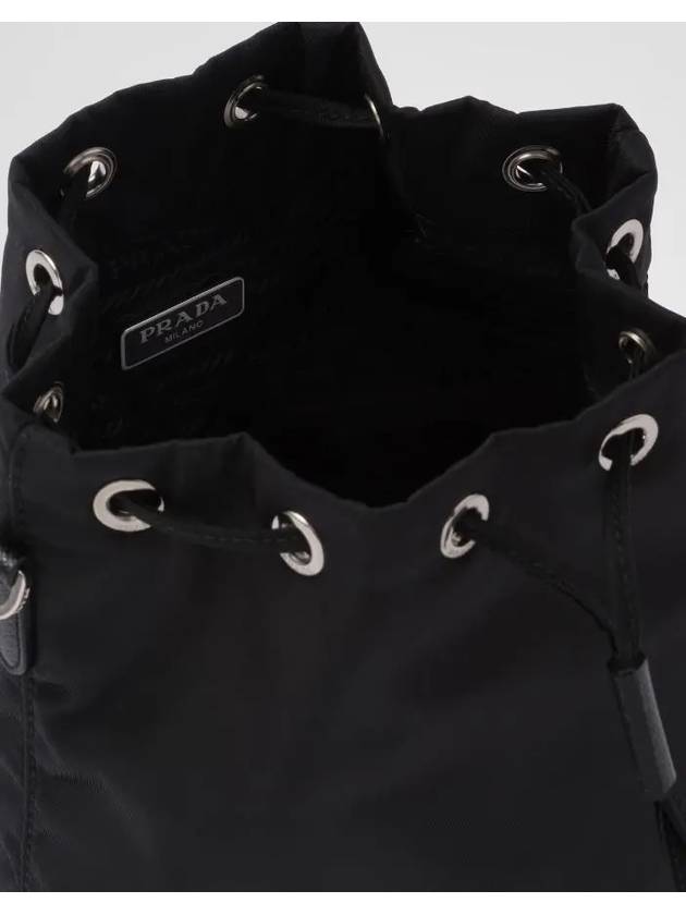 Re-Nylon Drawstring Pouch Black - PRADA - BALAAN 5