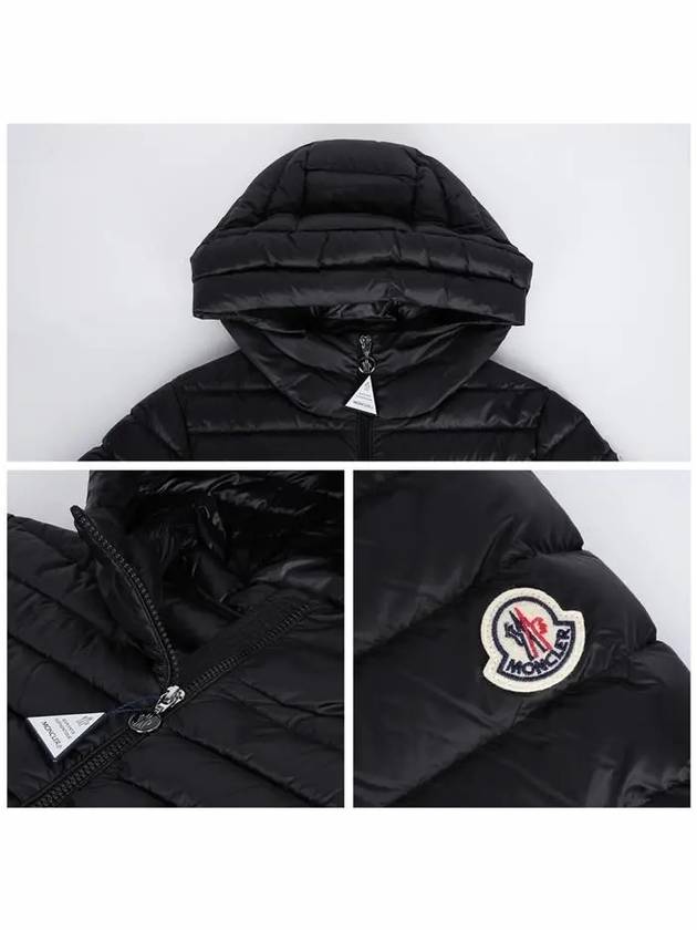 Ige Hooded Short Padding Black - MONCLER - BALAAN 6