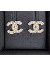 Metal Earrings Diamantes & Gold Crystal - CHANEL - BALAAN 2