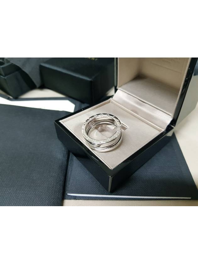 B Zero One 3 Ring White Gold WG No 61 Band - BVLGARI - BALAAN 4