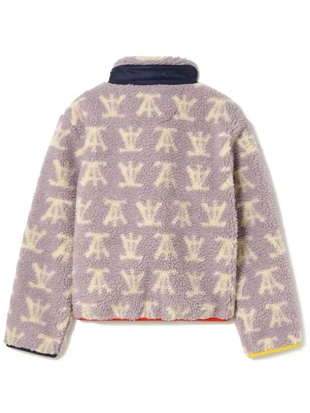 Kids Logo Pattern Fleece Zip up Jacket F23112 269FE - THE ANIMALS OBSERVATORY - BALAAN 3