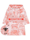 Riviera Short Sleeve Hoodie Coral - DIOR - BALAAN 1