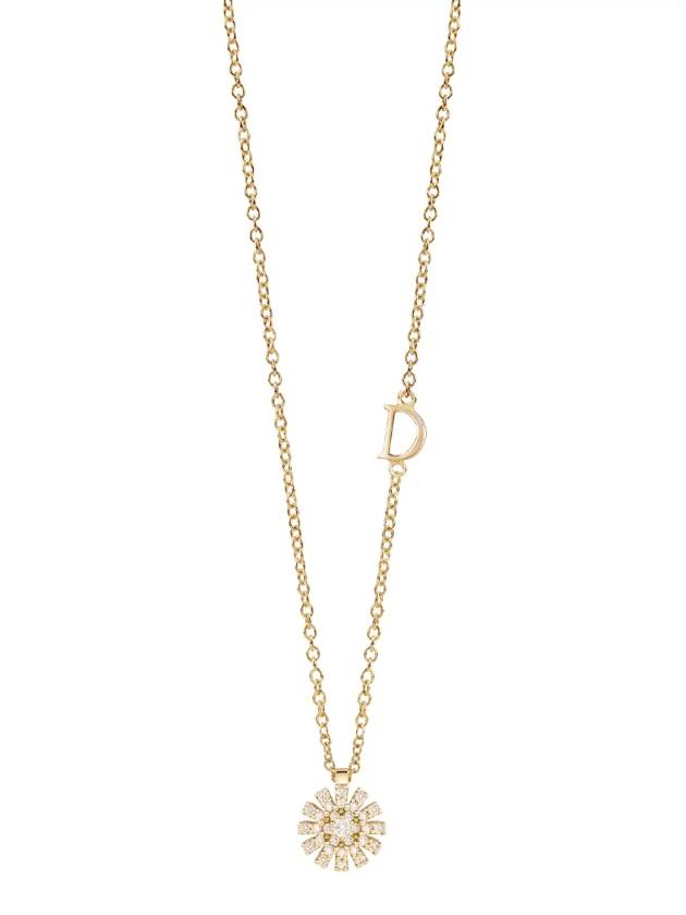 Margherita Diamonds 8mm Necklace Yellow Gold - DAMIANI - BALAAN 2