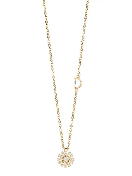 8mm Margherita diamond necklace yellow gold 20088230 - DAMIANI - BALAAN 2