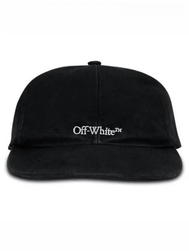 logo embroidery ball cap black - OFF WHITE - BALAAN 2