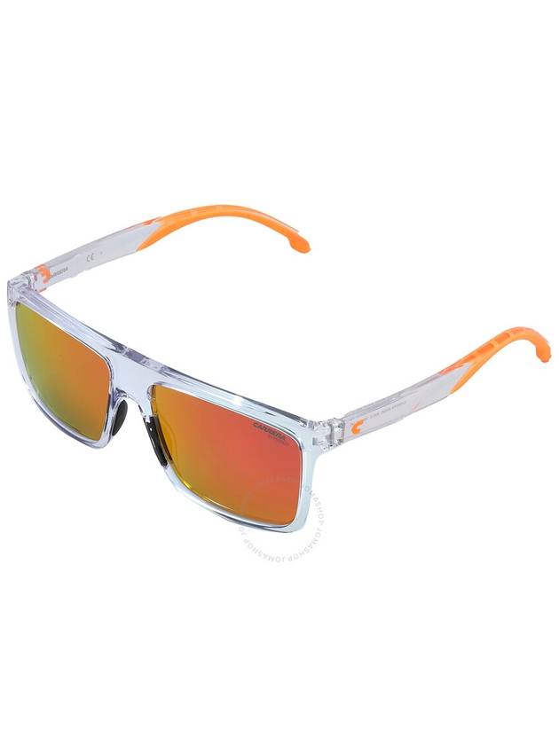 Carrera Orange Browline Men's Sunglasses CARRERA 8055/S 0900/UZ 58 - CARRERA - BALAAN 3