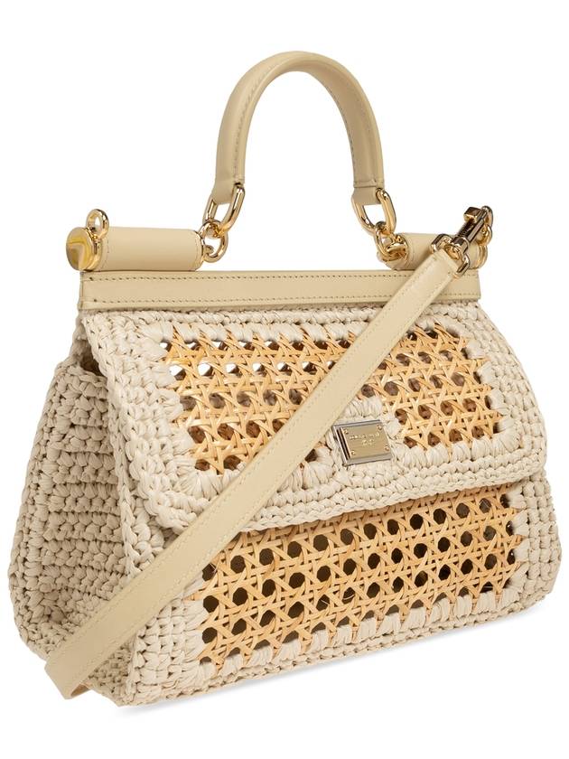 Dolce & Gabbana Shoulder Bag Sicily, Women's, Beige - DOLCE&GABBANA - BALAAN 4