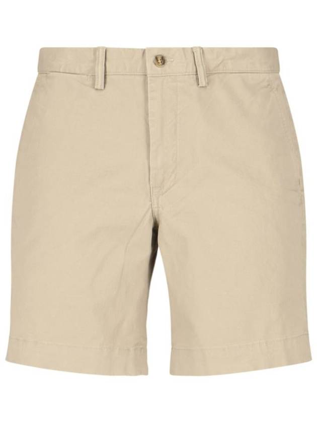 Stretch Classic Chino Shorts Beige - POLO RALPH LAUREN - BALAAN 2