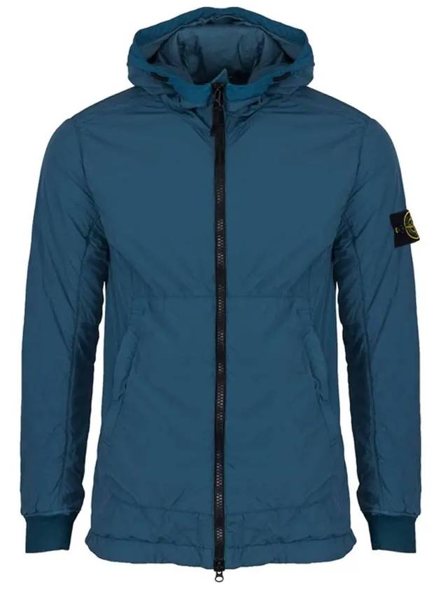 Comfort Tech Composite Polartec Hooded Jacket Mid Blue - STONE ISLAND - BALAAN 3