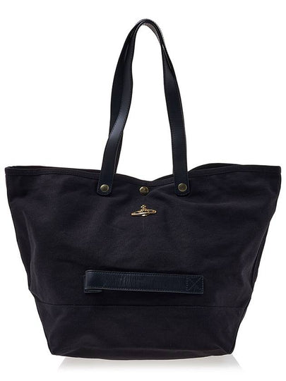 Utility Shopper Tote Bag Black - VIVIENNE WESTWOOD - BALAAN 2