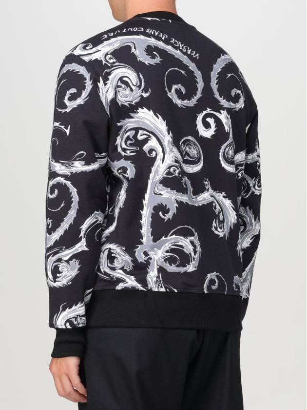 Chromo Couture Sweatshirt Black - VERSACE - BALAAN 4