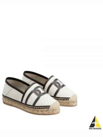 TOD S XXW08L0IE00O6N HU61 Canvas espadrilles - TOD'S - BALAAN 1