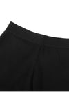 banding tapered knit pants black - CALLAITE - BALAAN 2