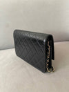 24C 31 Flap WOC Chain Bag Calfskin Black Gold AP2703 - CHANEL - BALAAN 6