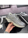 sneakers fabric laminated light gray silver - CHANEL - BALAAN 2