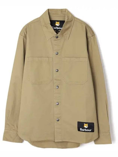 Relaxed Uniform Over Long Sleeve Shirt Brown - BARBOUR - BALAAN 2