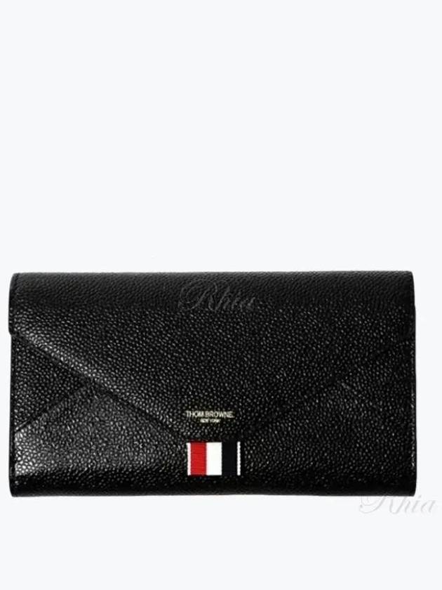 Envelope Continental Long Wallet Black - THOM BROWNE - BALAAN 2