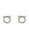 Gancini Earings Silver - SALVATORE FERRAGAMO - BALAAN 2