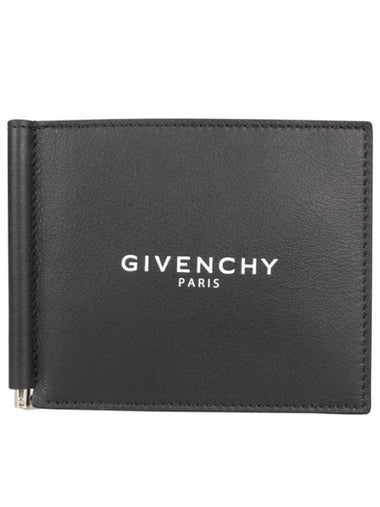 Money clip bi fold wallet black BK6028 - GIVENCHY - BALAAN 1