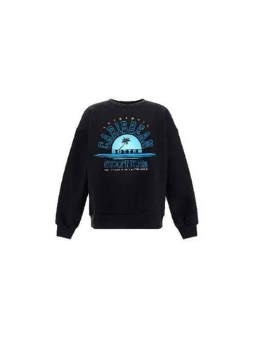 CARINNEAM GRAPHIC COTTON SWEATSHIRT 6014BJ006 BLACKCOLLEGE - BOTTER - BALAAN 1