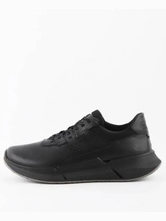 Biom 2.2 Leather Low Top Sneakers Black - ECCO - BALAAN 2