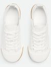 Vulcan Canvas Low Top Sneakers White - BOTTEGA VENETA - BALAAN 4