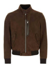 Leather Jacket LBG001LMS003S23 KB506 Brown - TOM FORD - BALAAN 1