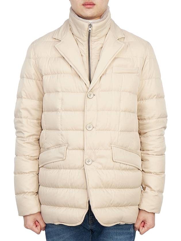 Arendelle Regular Fit Padding Jacket Ivory - HERNO - BALAAN 2