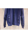 Men's Shadow Logo Wappen Bomber Jacket Blue - STONE ISLAND - BALAAN 5