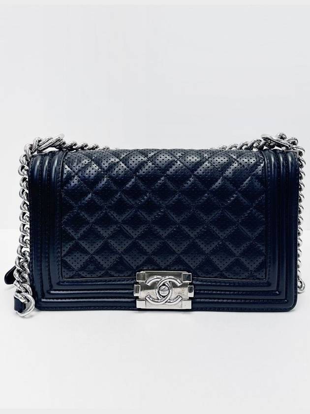 19th Division Black Chain Boy Bag 3VCHB23005 - CHANEL - BALAAN 1