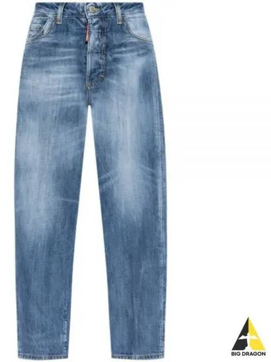 Light Vintage Wash Boston Jeans Blue - DSQUARED2 - BALAAN 2