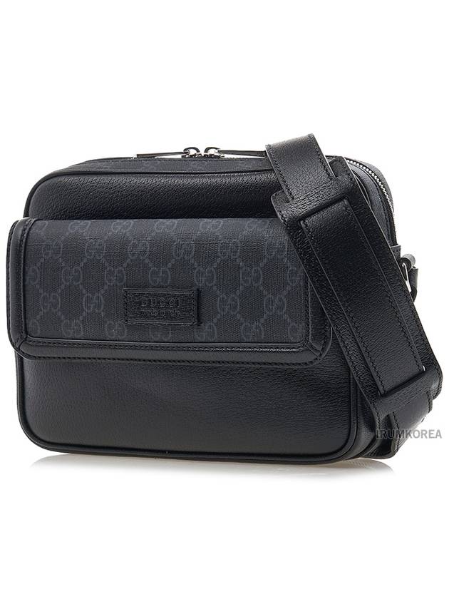 Tag Small GG Cross Bag Black - GUCCI - BALAAN 3