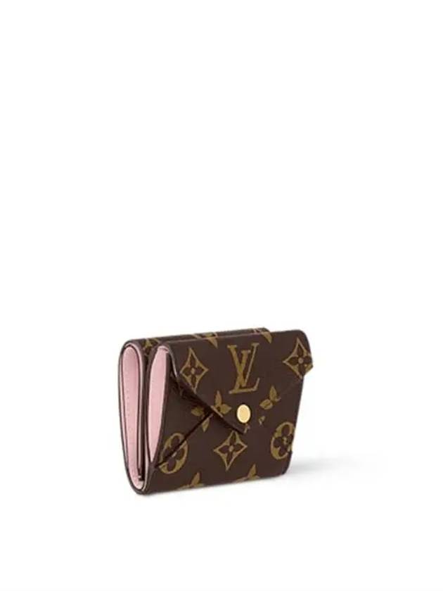 Celeste Monogram Half Wallet Brown Pink - LOUIS VUITTON - BALAAN 3