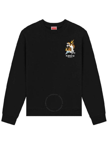 Kenzo Embroidered Tiger Long Sleeve Sweater, Size Large - KENZO - BALAAN 1