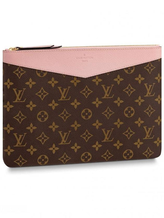 Daily Monogram Pouch Bag Rose Powder - LOUIS VUITTON - BALAAN 2