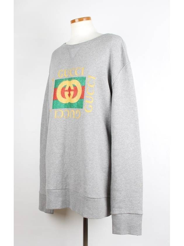 Vintage Logo Sweatshirt XL - GUCCI - BALAAN 2