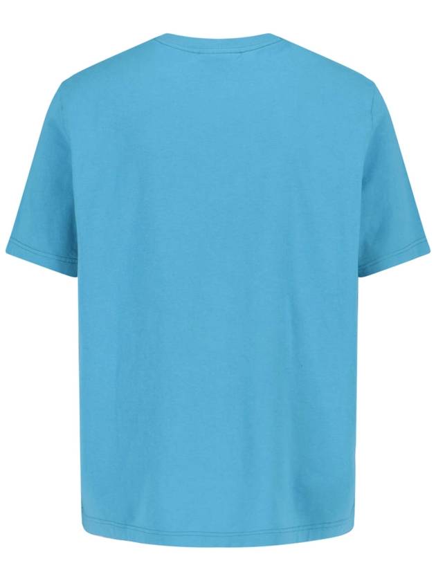 MAISON KITSUNE' T-shirts and Polos Blue - MAISON KITSUNE - BALAAN 2